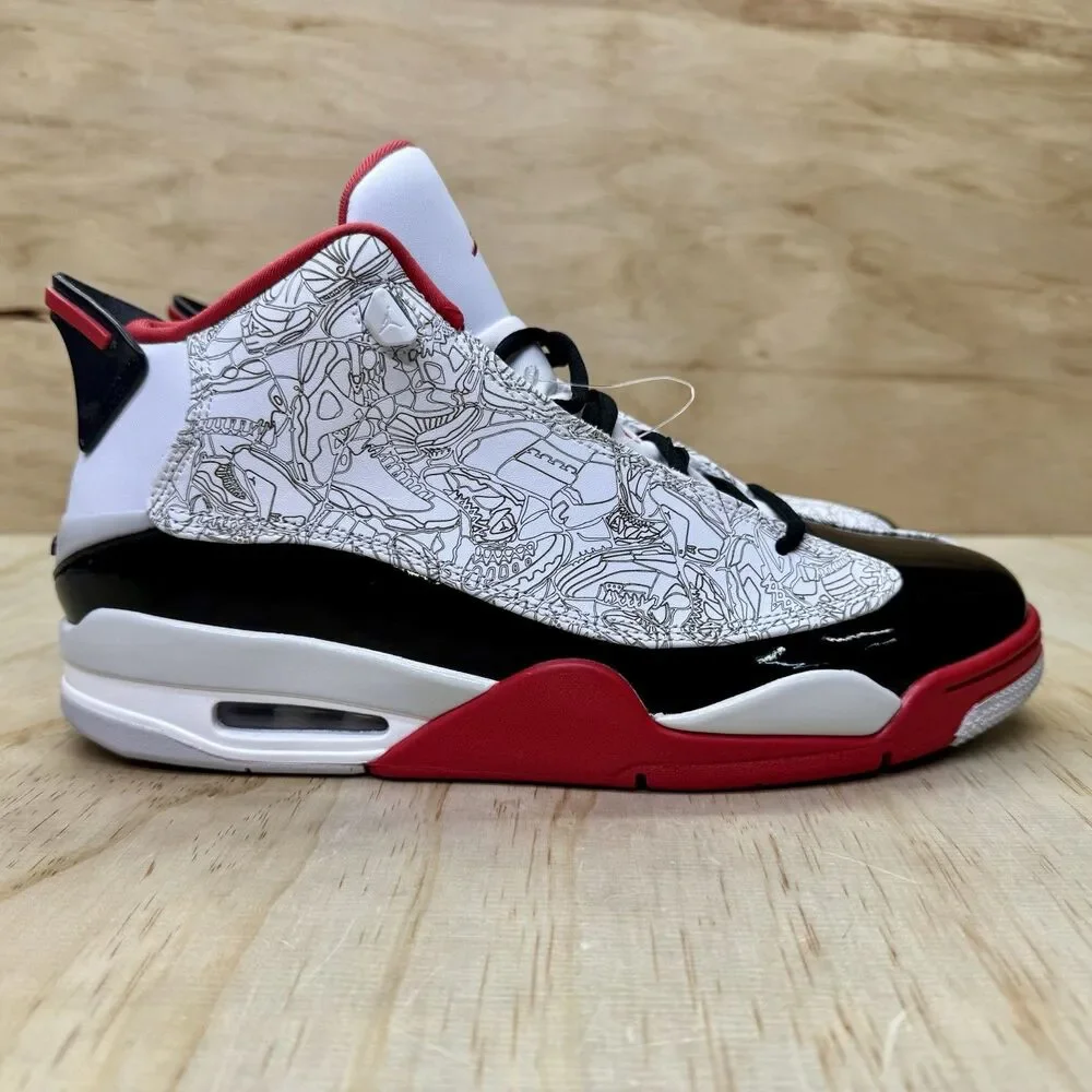 NEW Nike Air Jordan Dub Zero Varsity Red 2022 Shoes Sz 11.5  311046-160 No Box